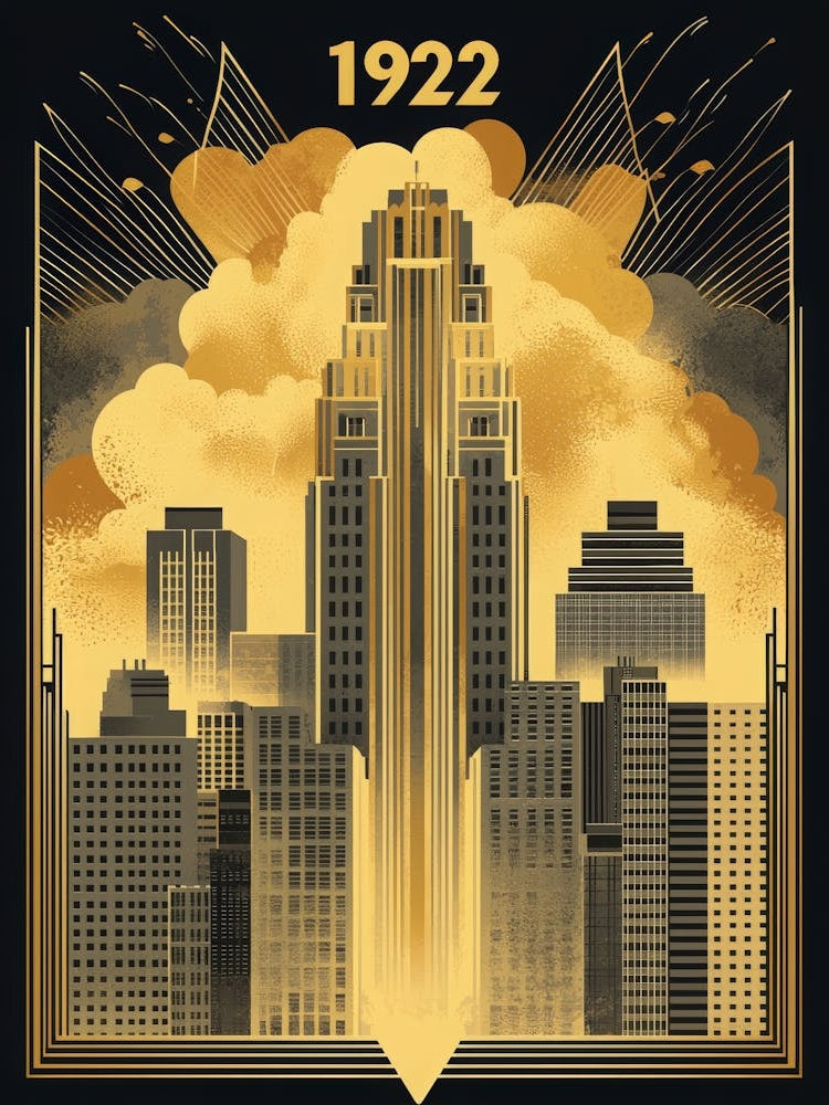 Aihrgdesign A Vintage Poster Showcasing Art Deco Architecture 492866ee 6d8b 4dca A2ba 7418d31721ff 3