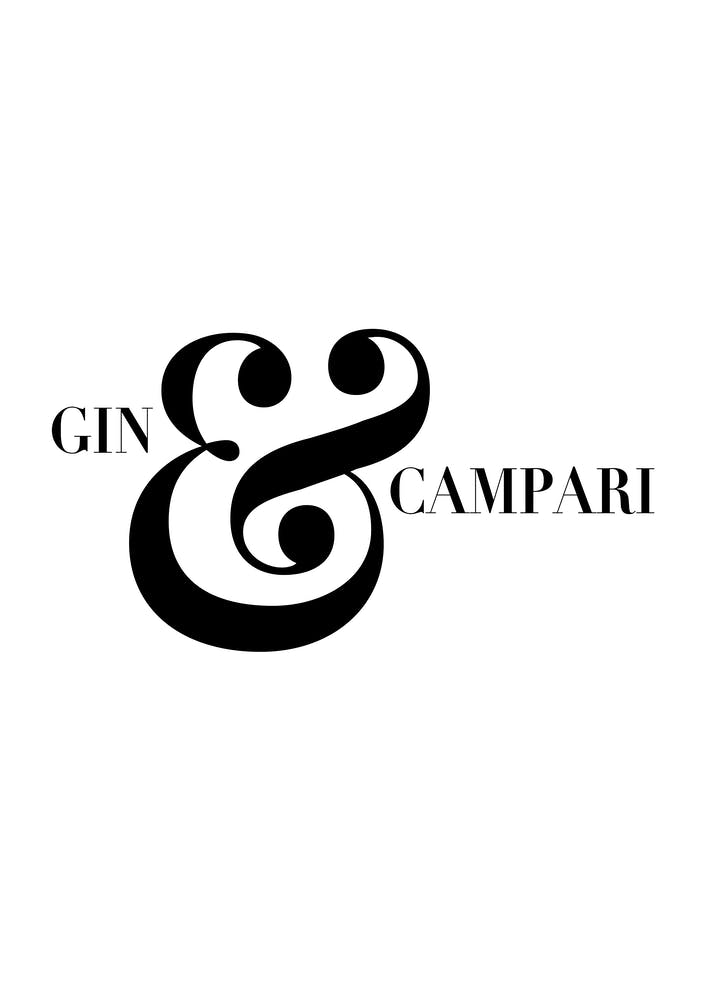 Gin And Campari Negroni Cocktail Receipe