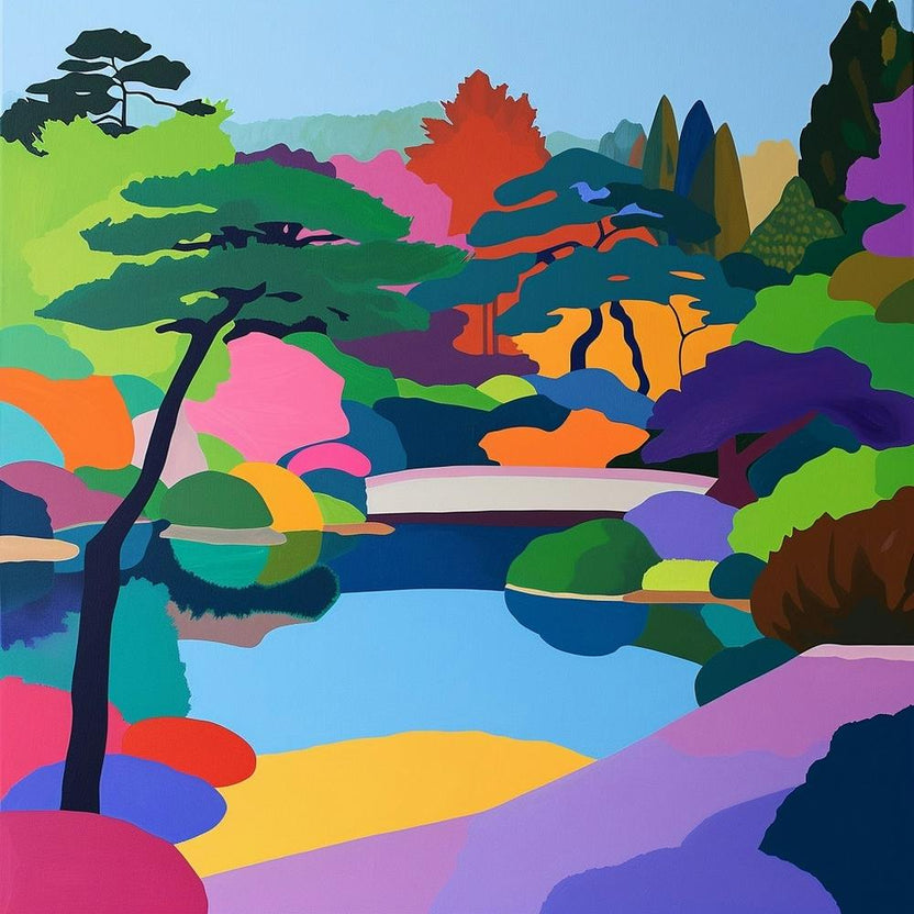 Colourful Gardens Hamarikyu Gardens Japan 2