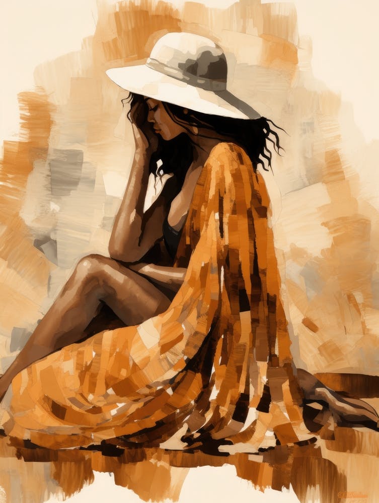 Woman In A Hat 33