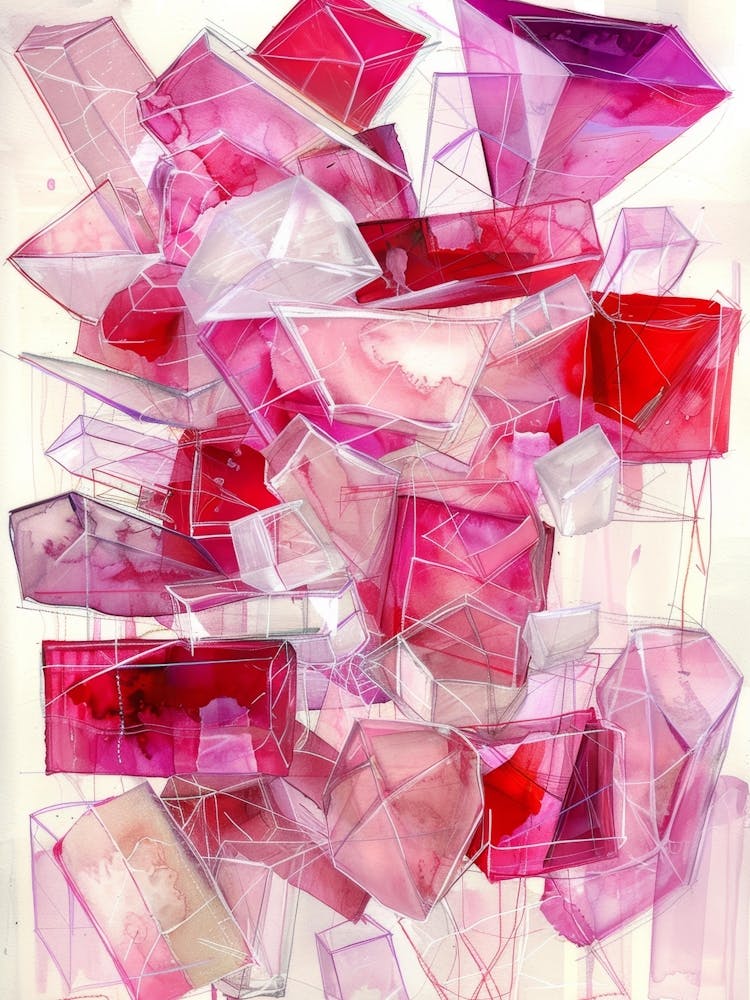 Pink Cubes