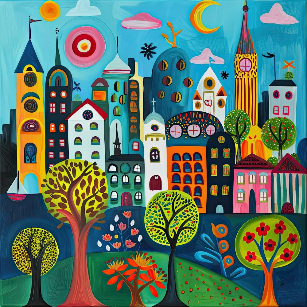 Kids Travel Illustration New York 2