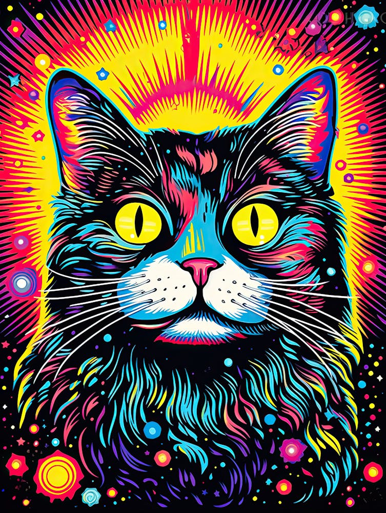 Stellar Furcefield, Psychedelic Cats series