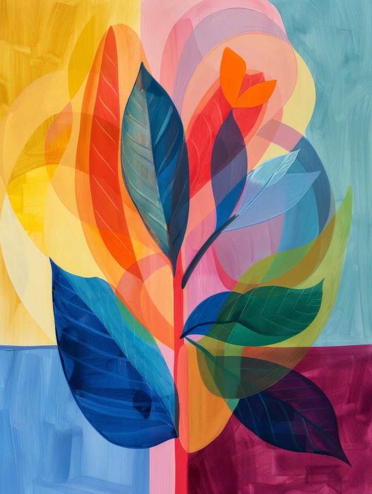 Abstract Of A Flower 1