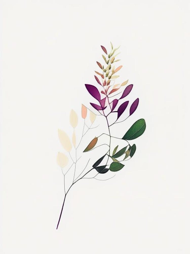 Thyme Leaf Abstract 3