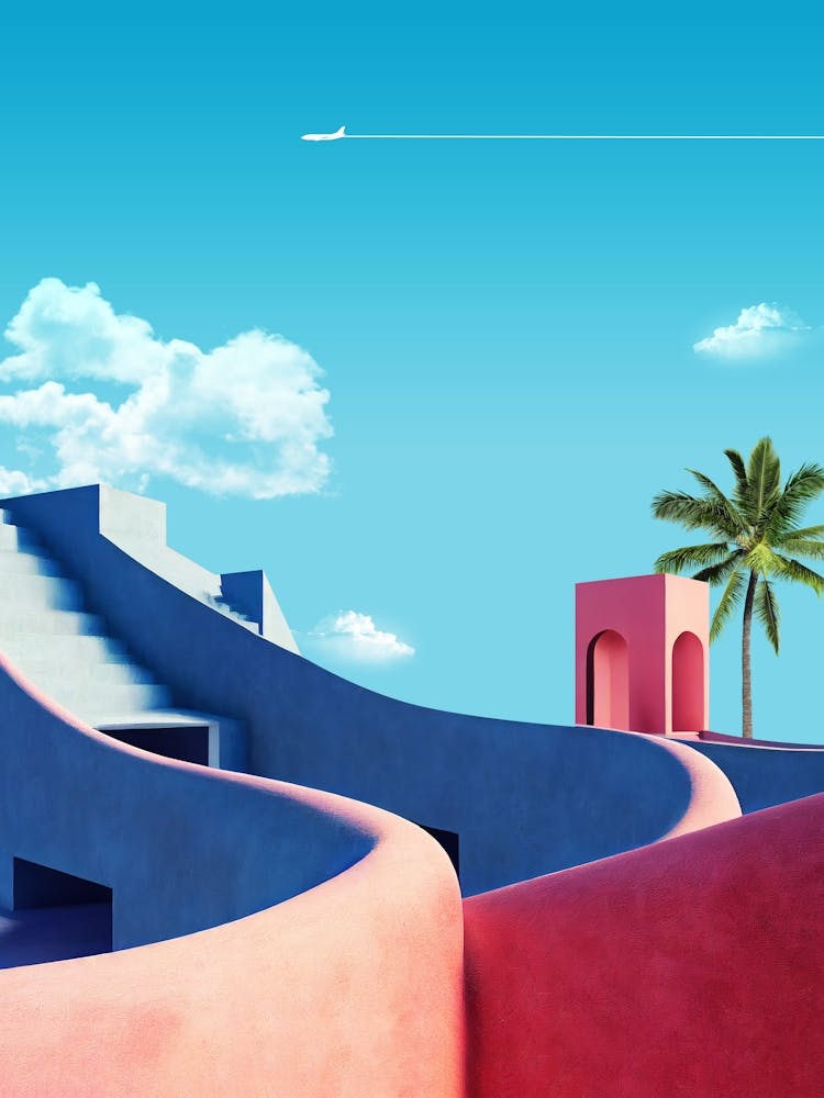 Santa Fe — Minimalistic travel posters, Boho travel art, aesthetic poster