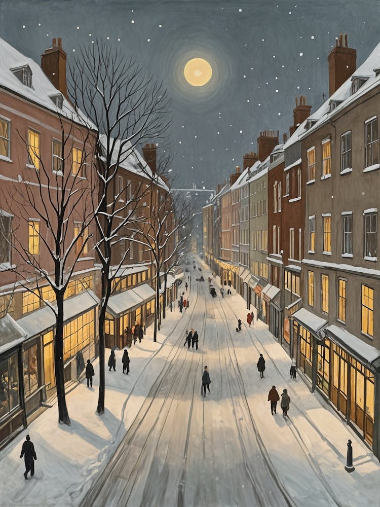 Winter Street Scene
