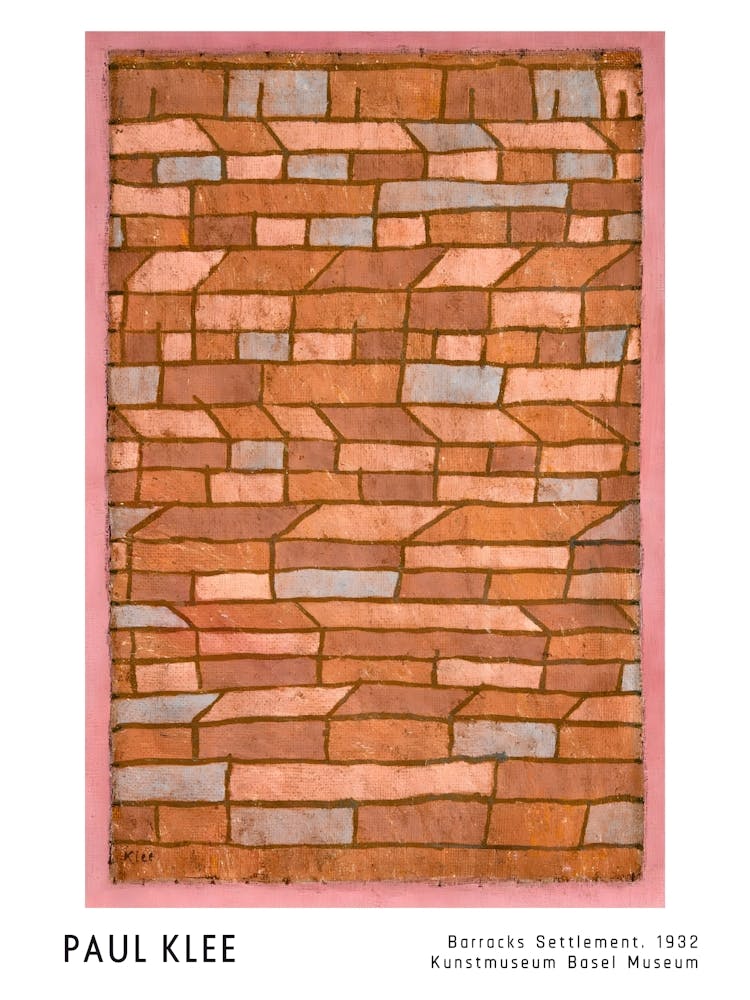 Paul Klee Brick Wall