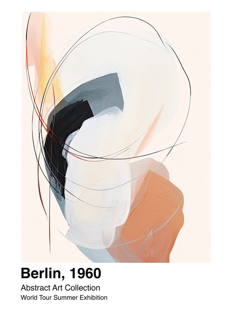 World Tour Exhibition, Abstract Art, Berlin, 1960 5