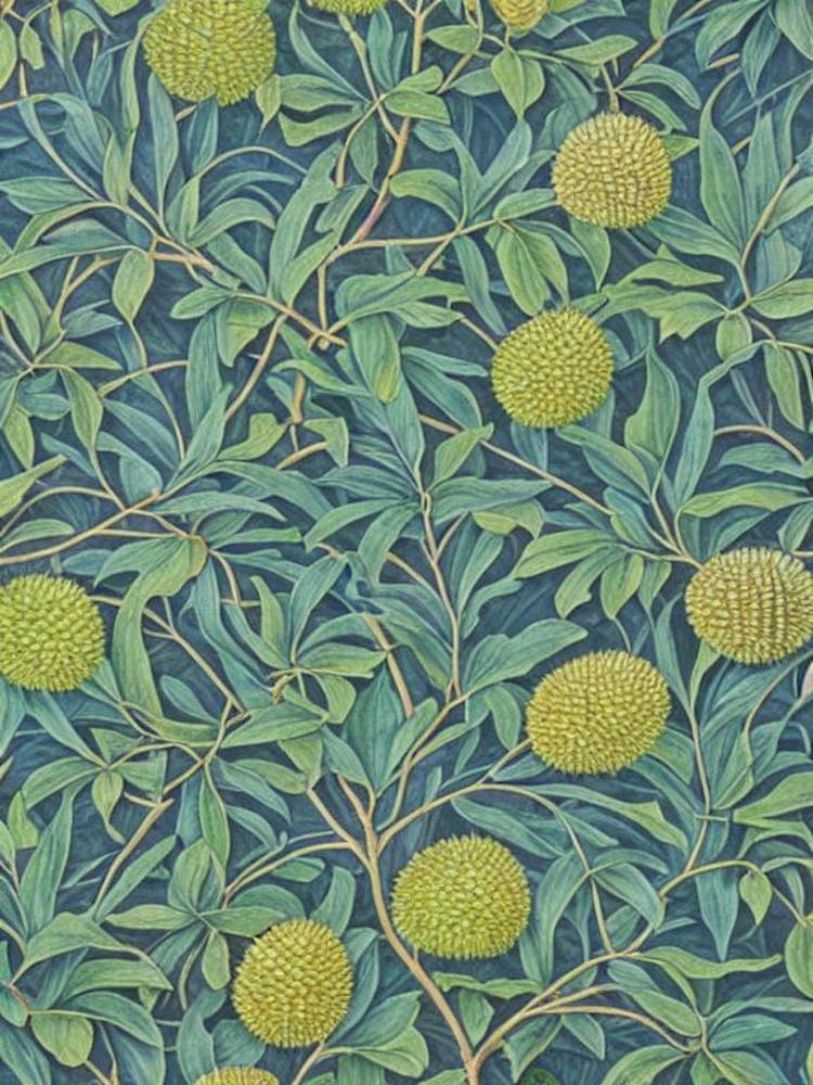 Durian 2 Vintage Botanical Fruit