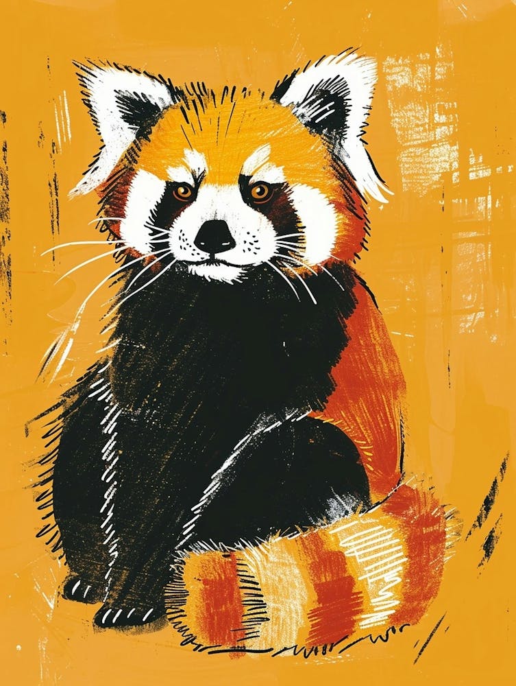 Gelber Roter Panda 3