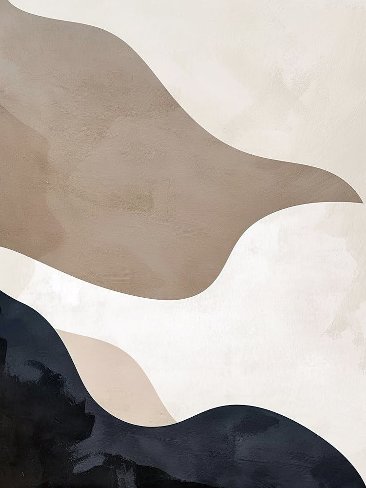 Flowing Solitude Minimalist Style