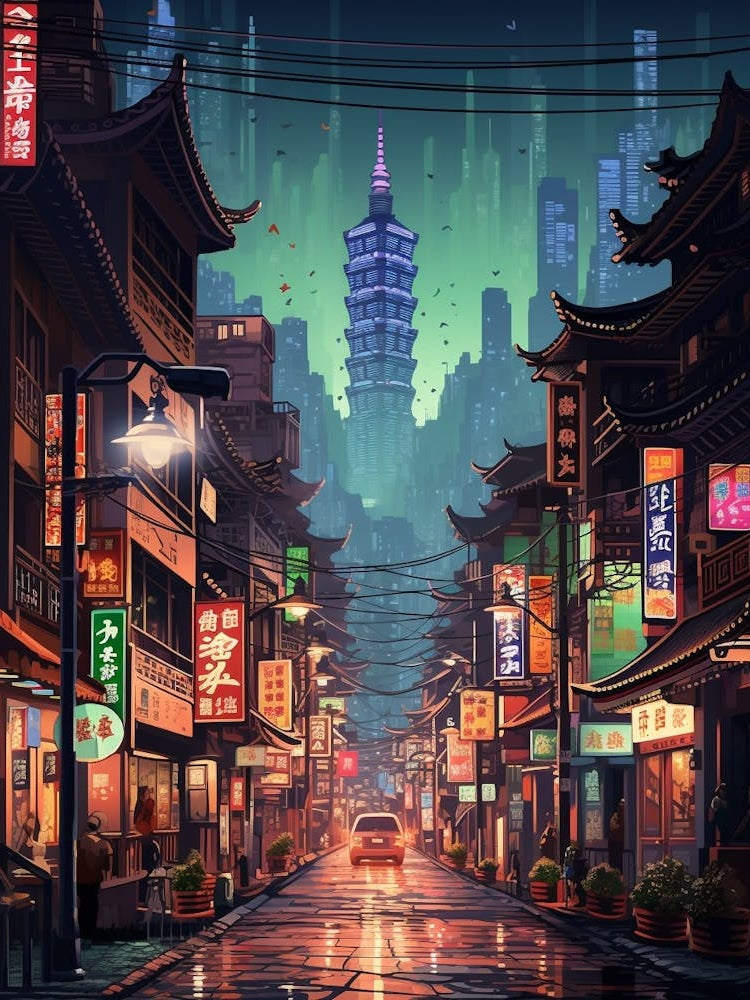 Taipei Pixel Art 3