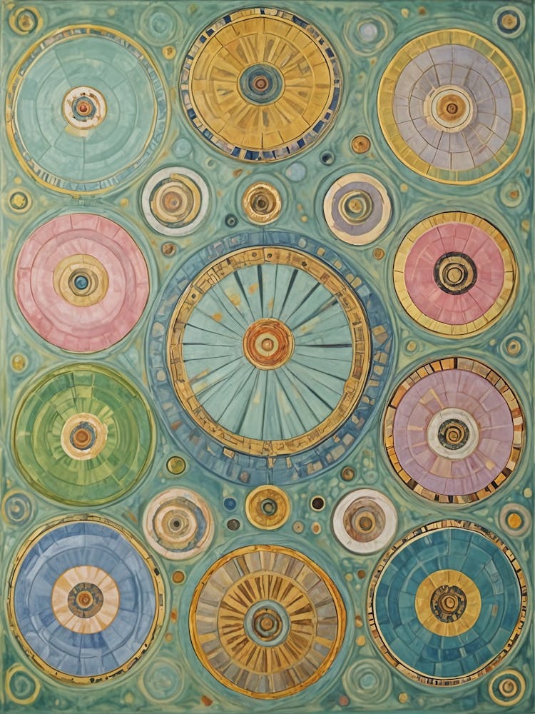 Pastel Wheels Of Whimsy