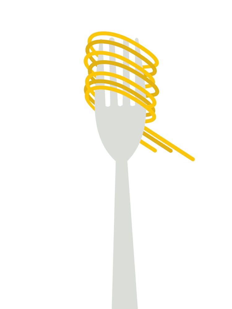 Fork With Spaghetti 1