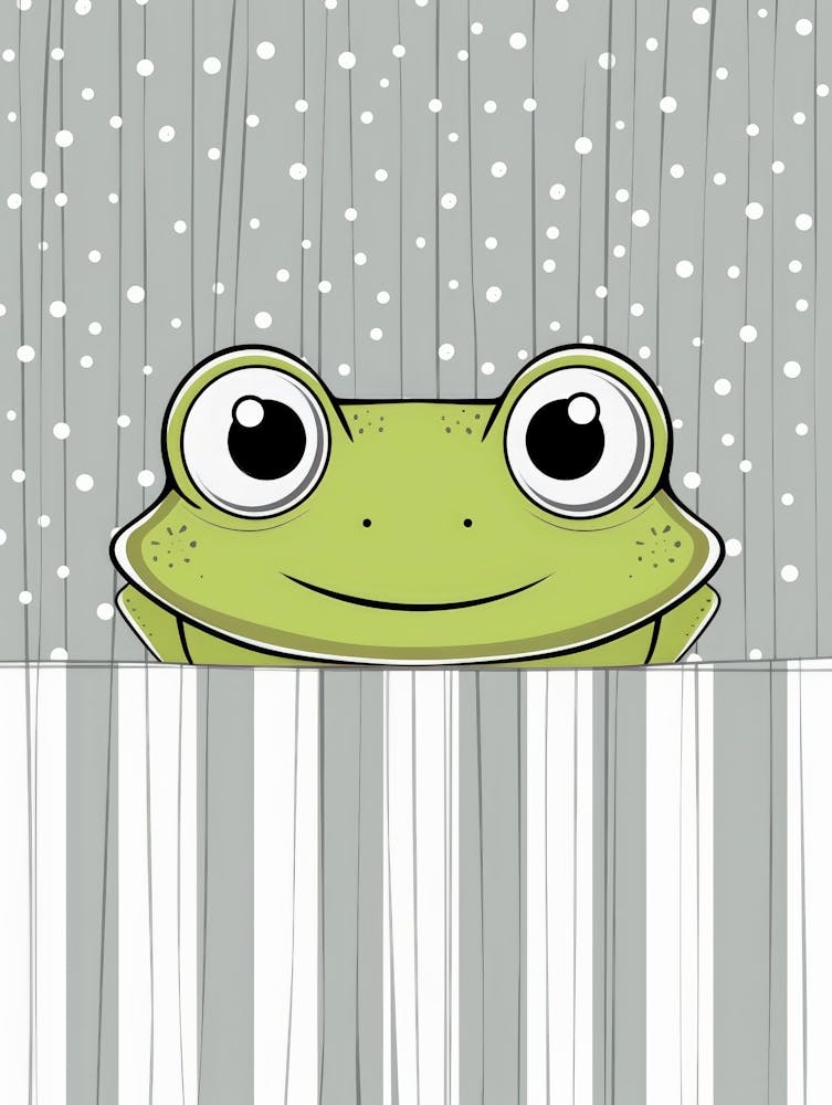 Frog In The Rain