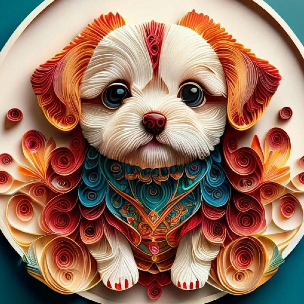 Paper Quilling By Ai Tools