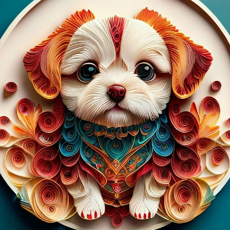Papier-Quilling von KI-Tools