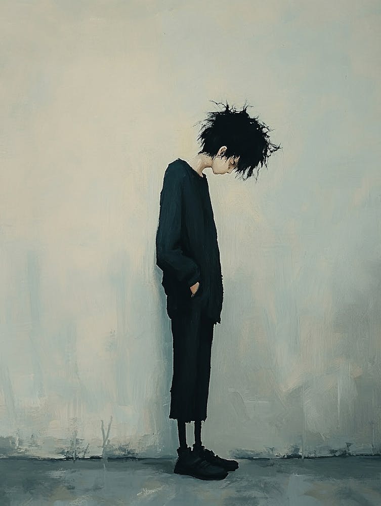 Boy With Black Hair