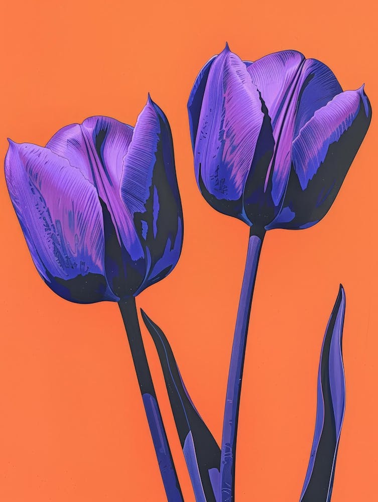 Tulipes Violettes 1