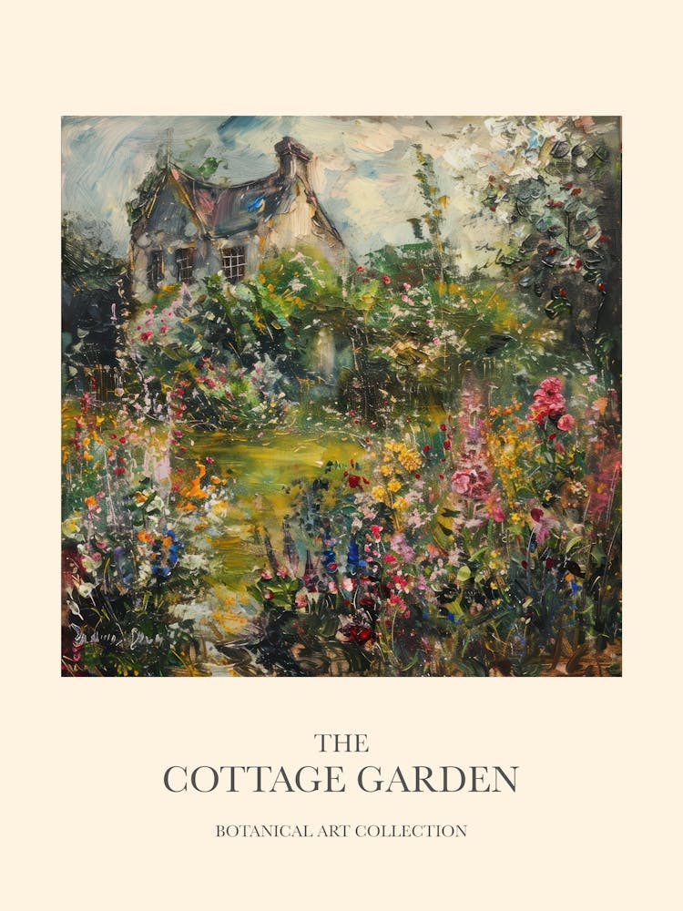 Bloom Ballet Cottage Garden Poster 12