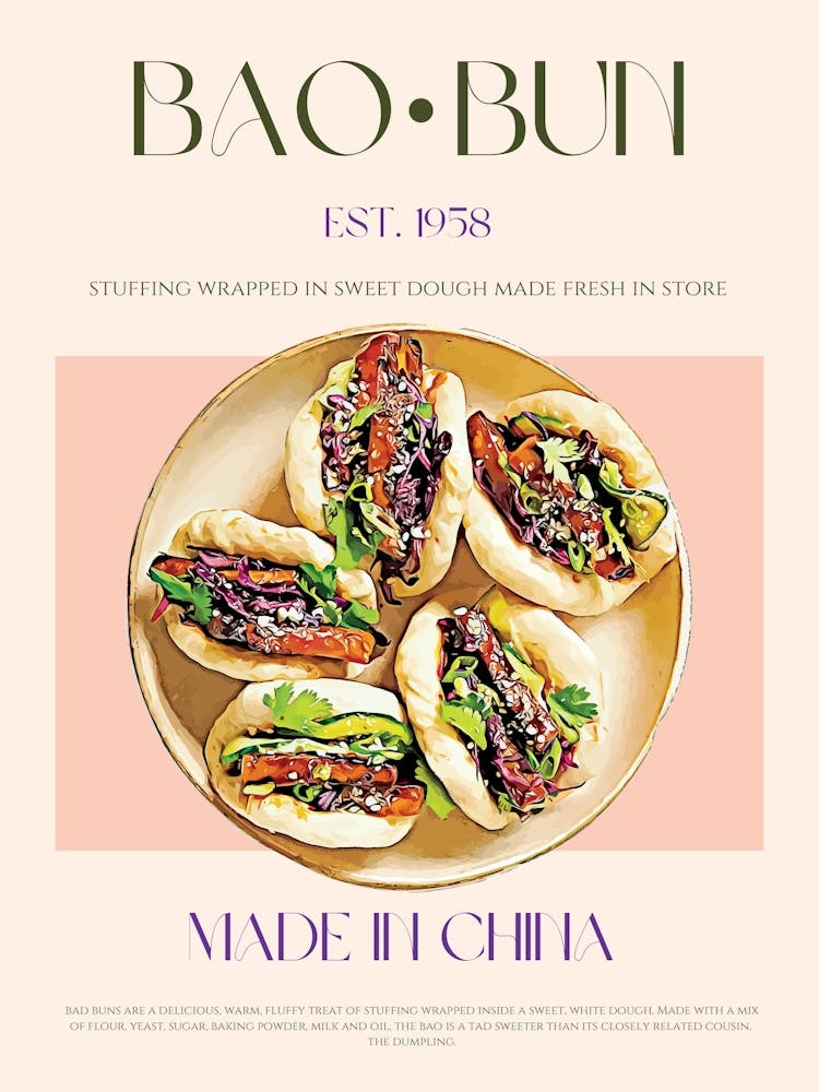 Bao Bun Mid Century