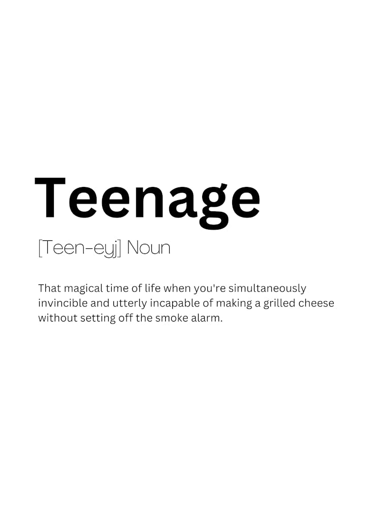 Teenage Definition Meaning