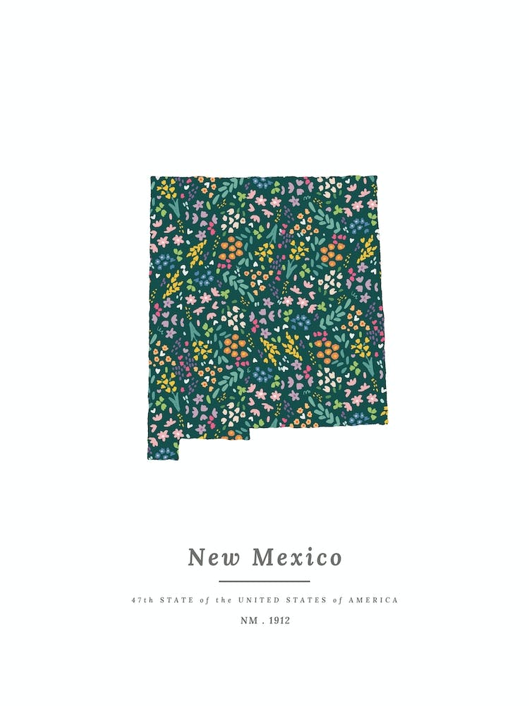 New Mexico State | Wildflowers on Juniper Green