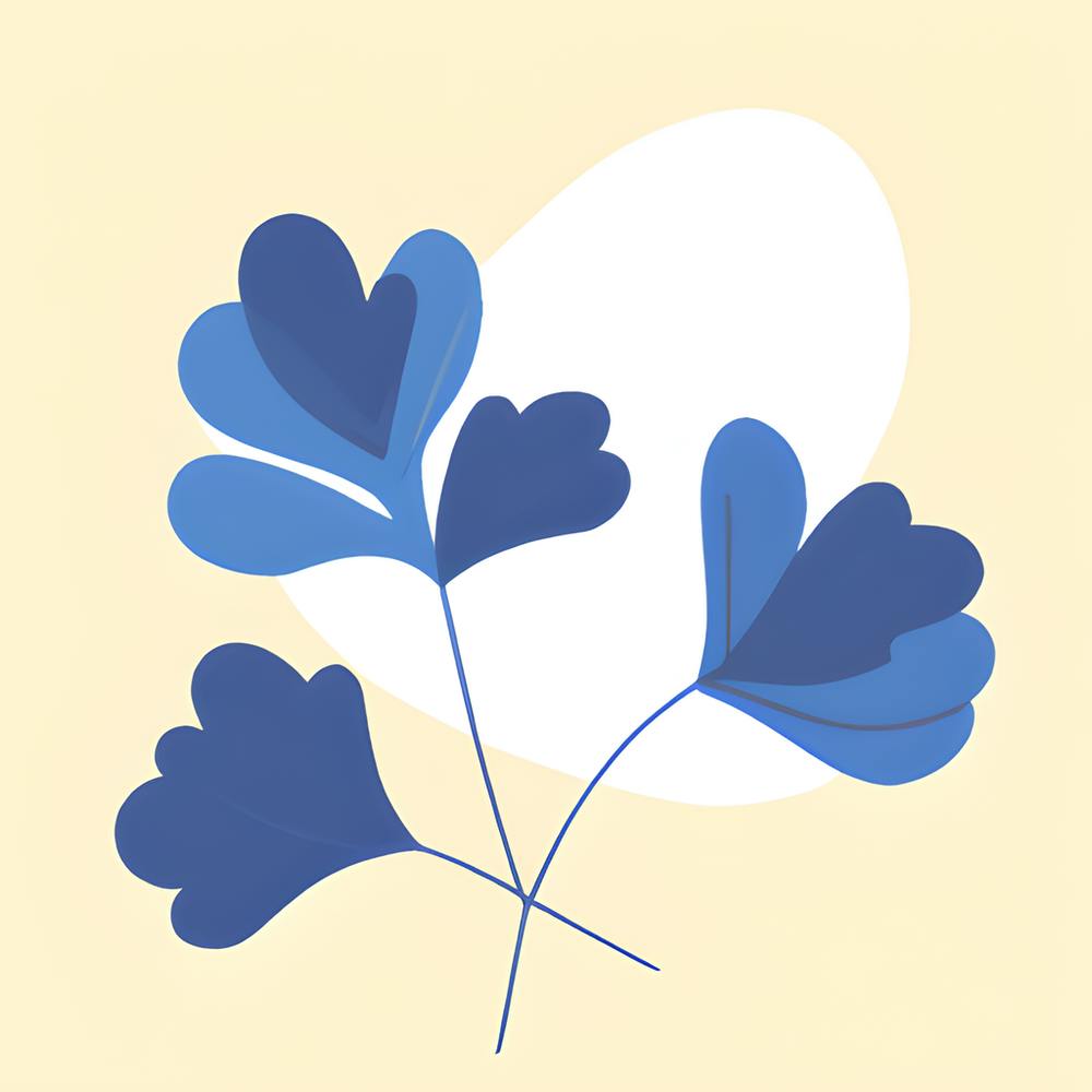 Blue Floral
