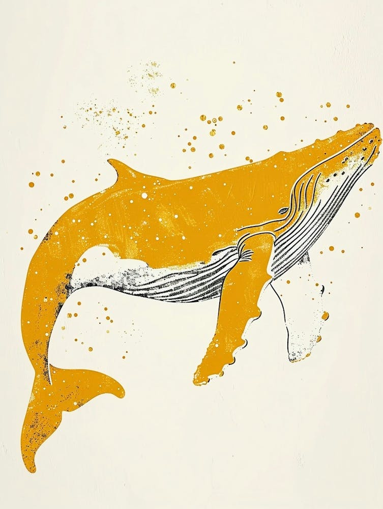 Yellow Humpback Whale 2