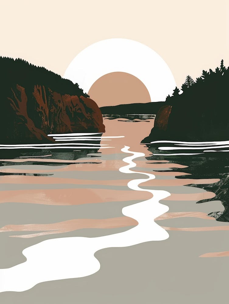 Sunset Over The Water 6