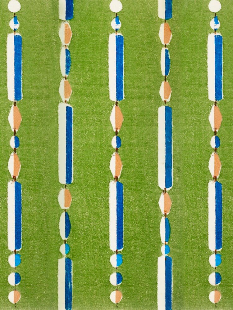 Vintage Ukiyo-e Woodblock Print Of Japanese Textile, Shima Shima, Furuya Korin (273)