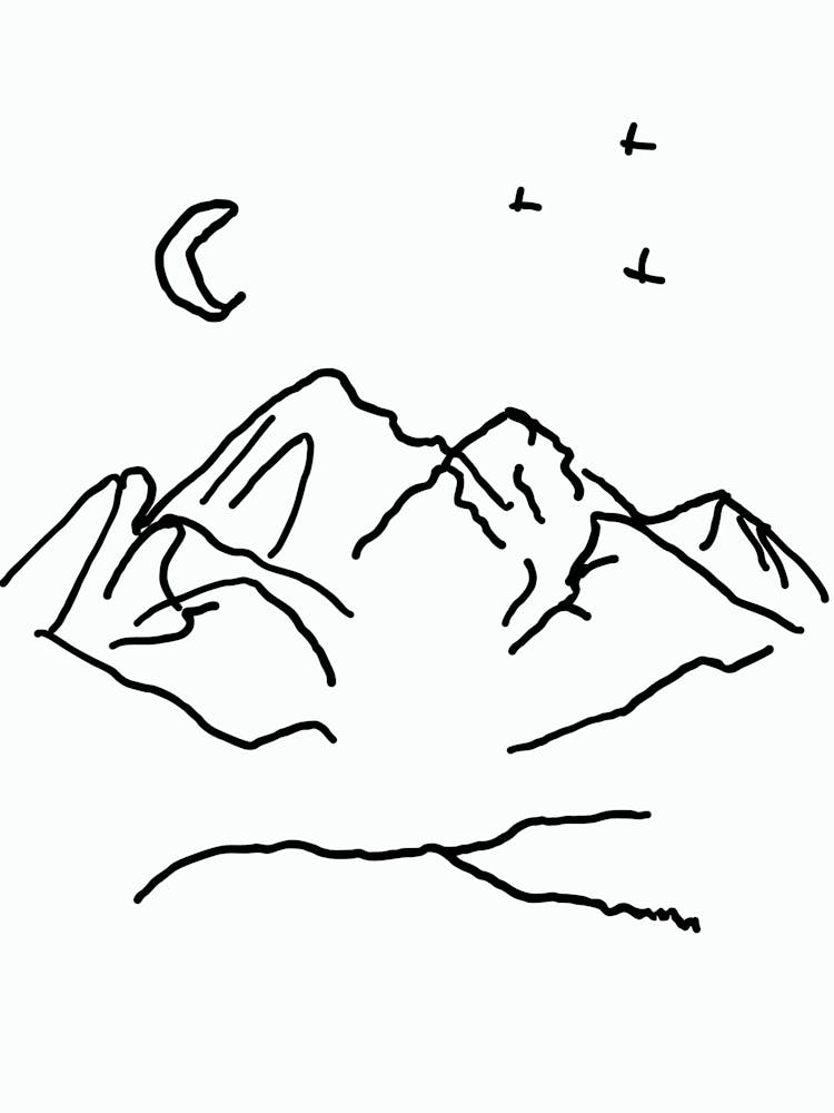 Mountains And Clouds