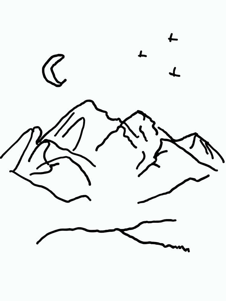 Mountains And Clouds