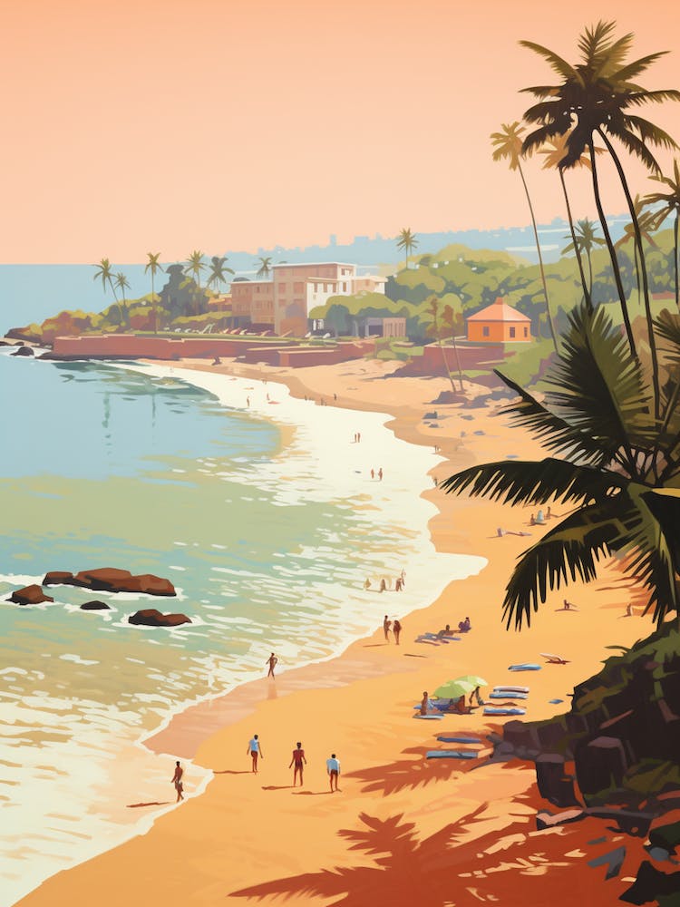 Anjuna Beach Goa India Golden Tones 4