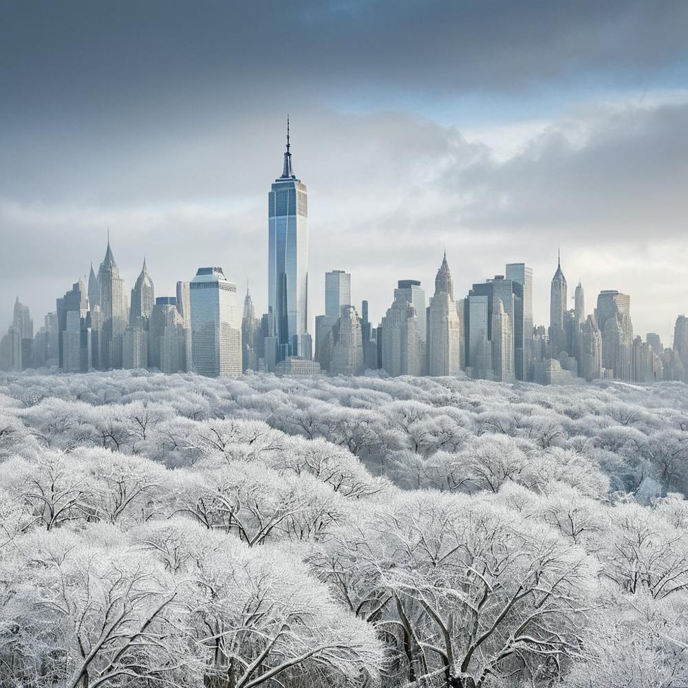 New York City In Winter 1