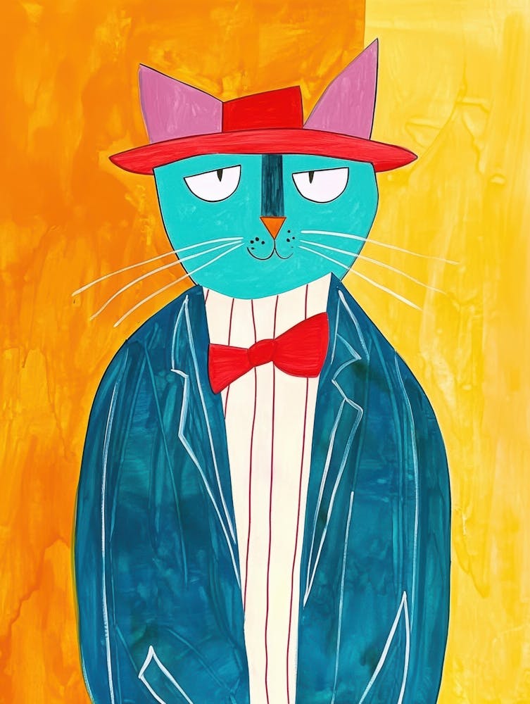 Cat In A Suit 9