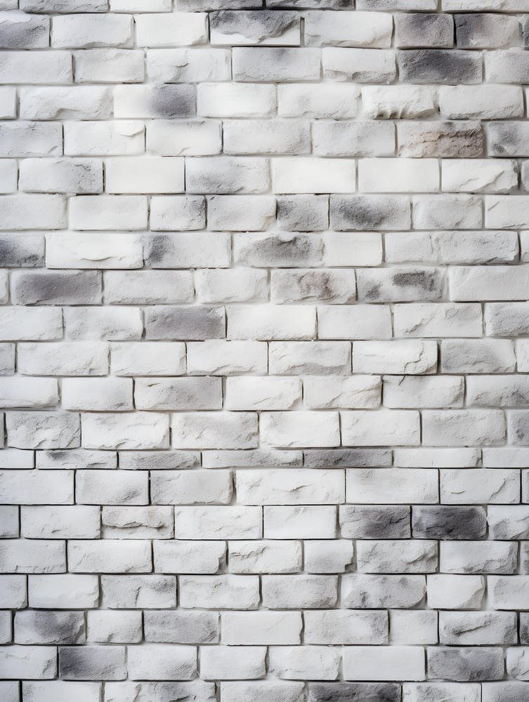 Old White Brick Wall