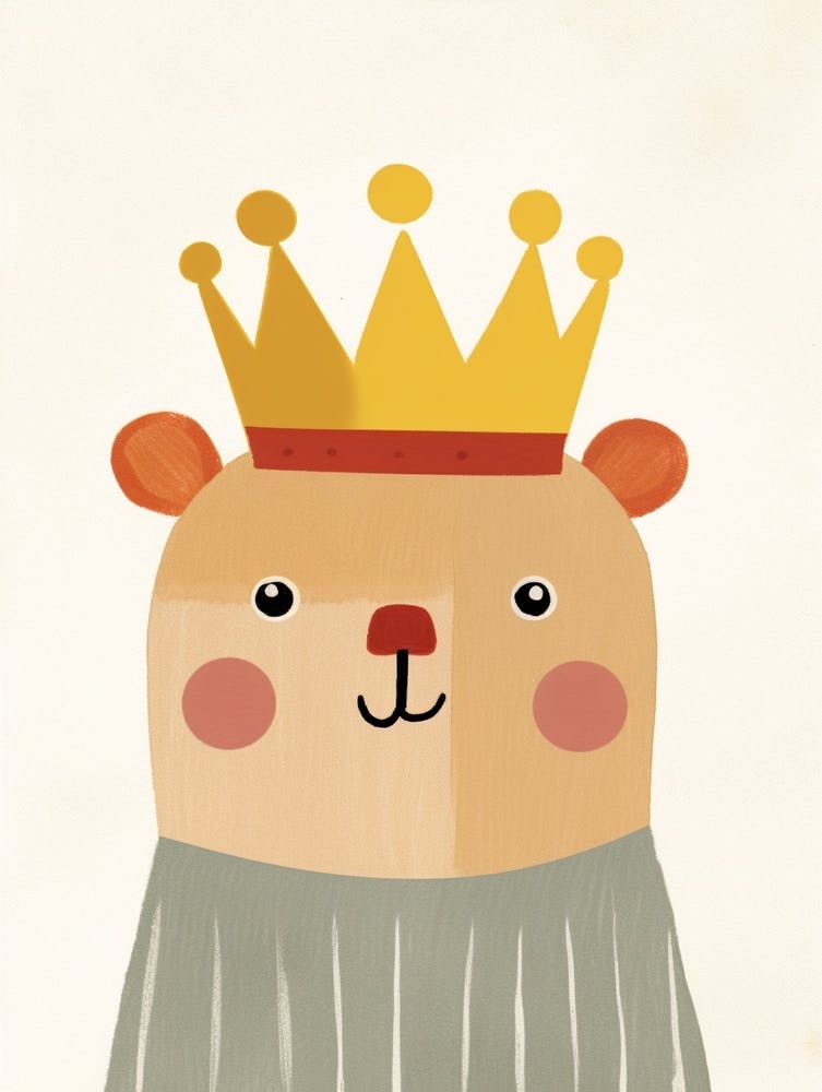 Little Guinea Pig 2 Wearing A Crown