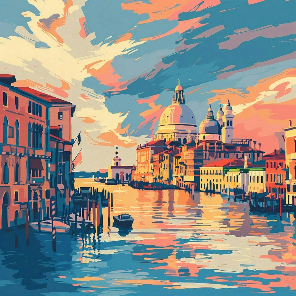 A Venice With Grand Canal Expressive Strokes Ill 1720475032 4