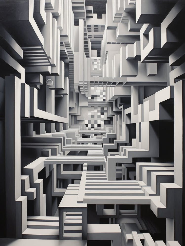 Optical Illusion Abstract Geometric 7