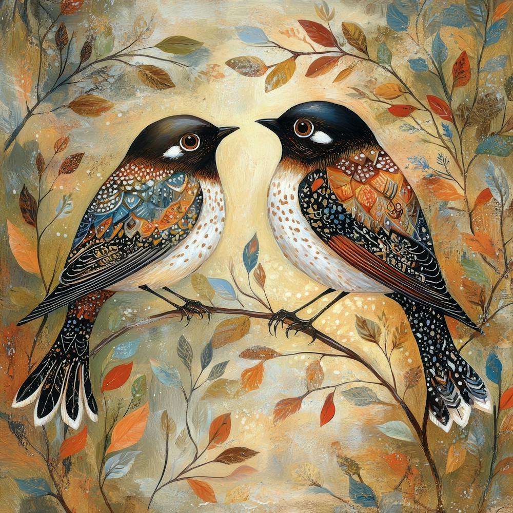 Birds On A Branch 12