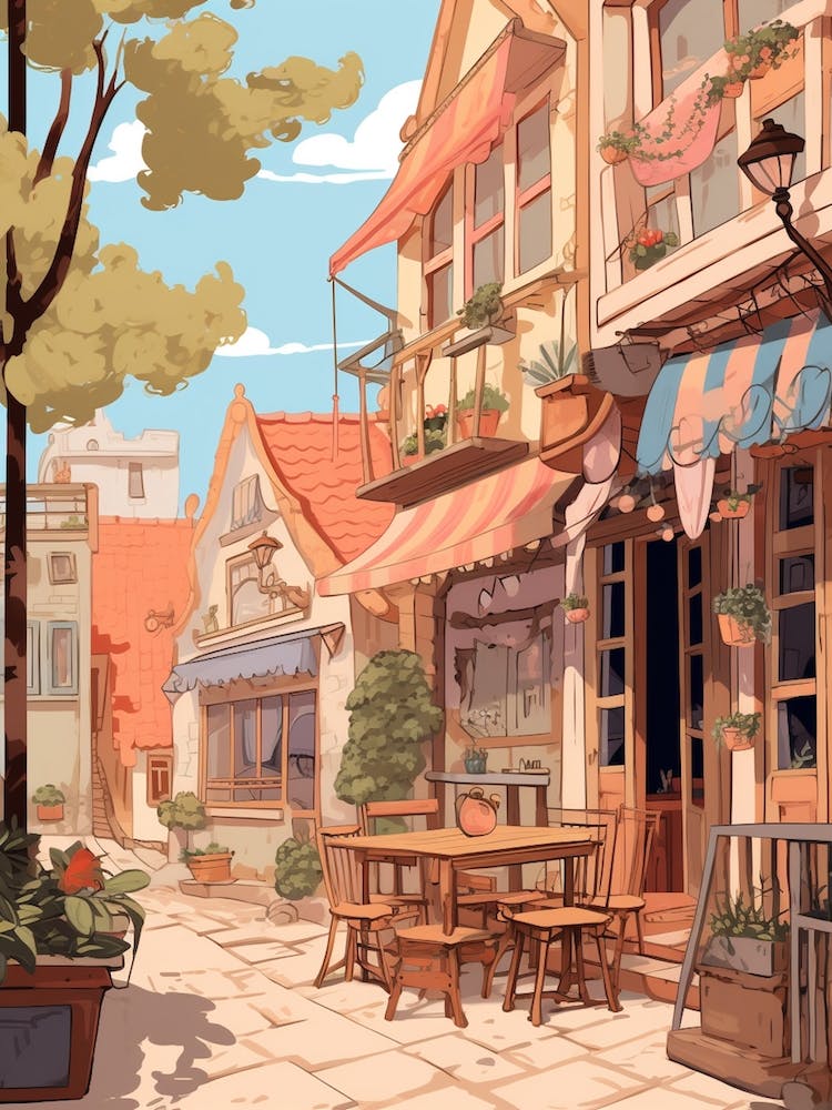 Nicosia Cyprus 3 Illustration