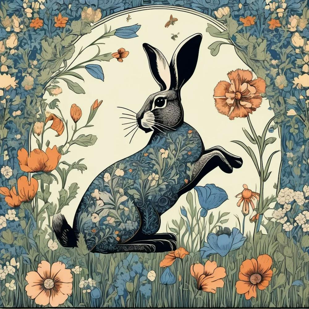 william morris Rabbit 1