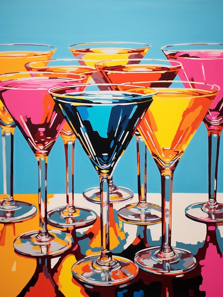 Pop Art Vivid Martini 1