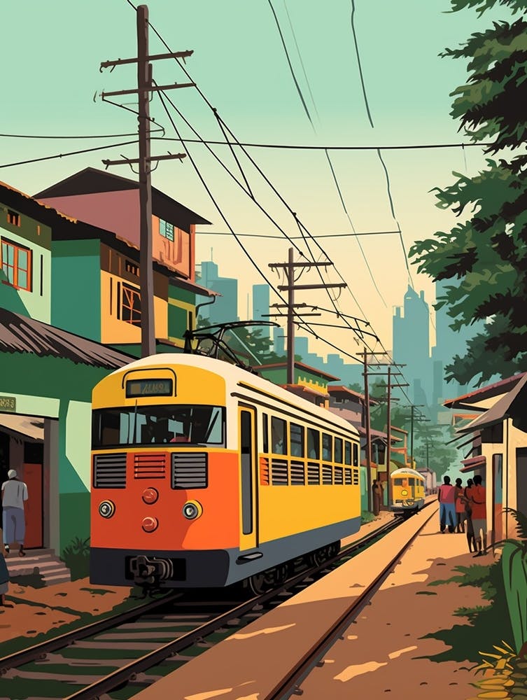 Bangladesh 2 Travel Illustration