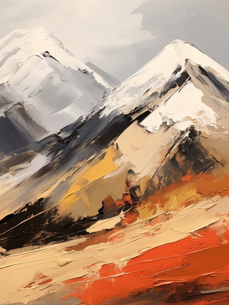Ben Nevis Scotland 5 Mountain Painting