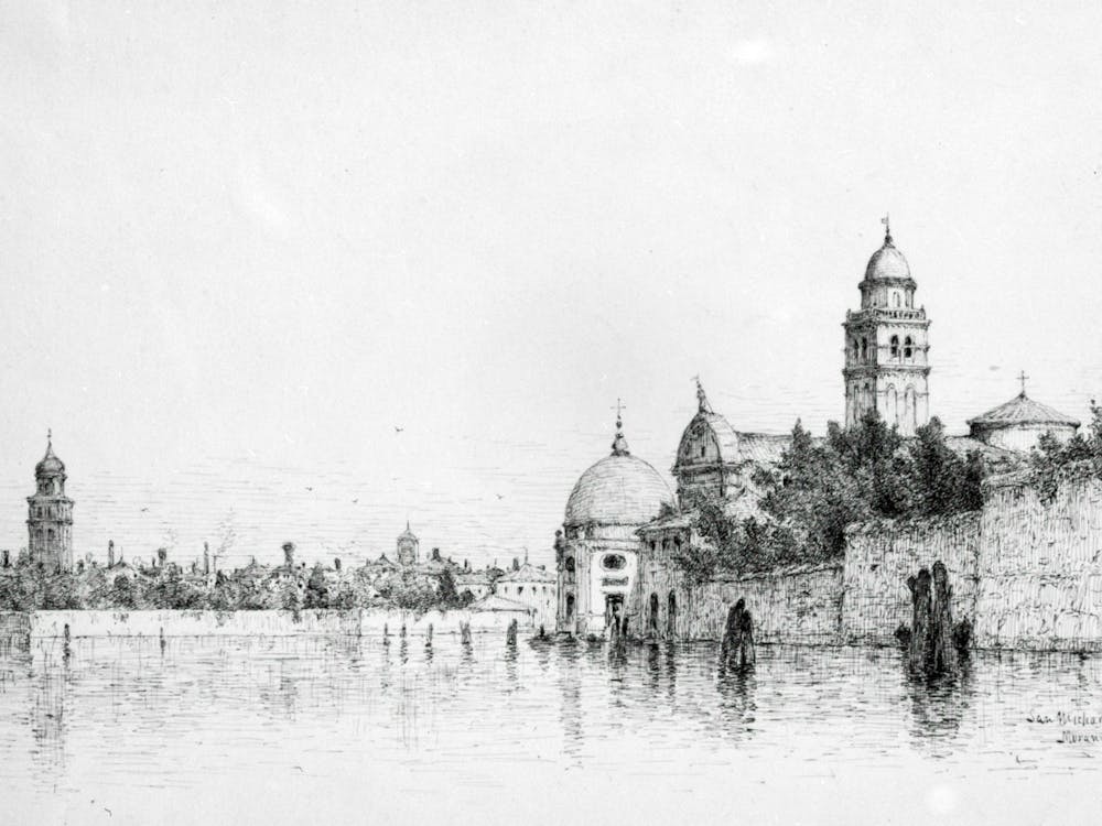 San Michaeli and Murano, Venice Andrew Fisher Bunner 1