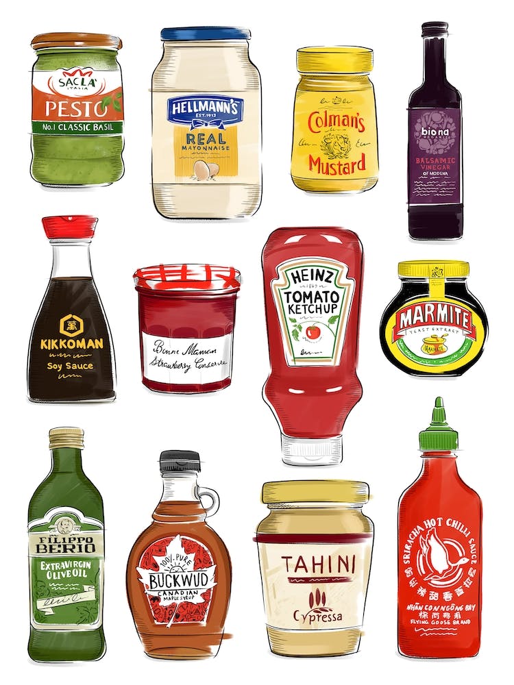Condiments Kitchen
