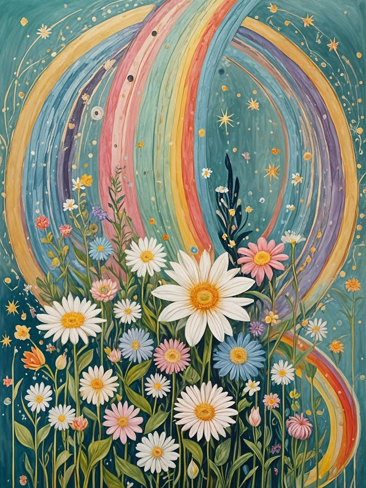 Rainbow Flowers